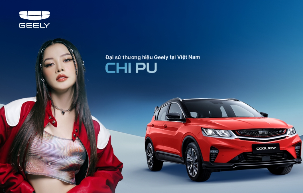 Đại sứ thương hiệu Geely Đà Lạt Chi Pu